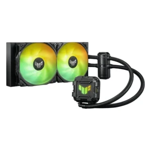 Asus TUF Gaming LC 240 II Υδρόψυξη Επεξεργαστή Διπλού Ανεμιστήρα 120mm για Socket AM4/AM5/1200/115x με ARGB Φωτισμό