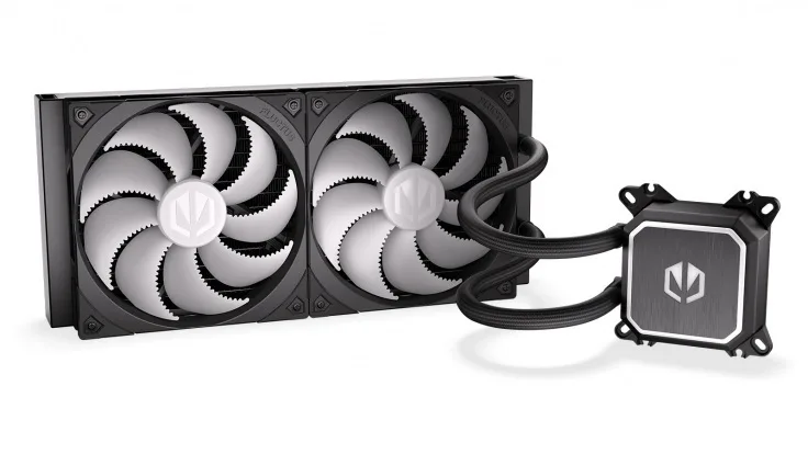 Endorfy Navis F280 Υδρόψυξη Επεξεργαστή Διπλού Ανεμιστήρα 120mm για Socket AM4/AM5/1700/1200/115x με ARGB Φωτισμό