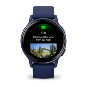 Garmin vivoactive 5 42mm Αδιάβροχο Smartwatch με Παλμογράφο (Royal Blue)