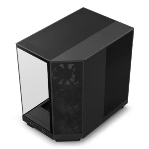 NZXT H6 Flow Gaming Midi Tower Κουτί Υπολογιστή με Πλαϊνό Παράθυρο Μαύρο CC-H61FB-01