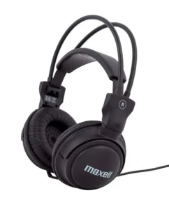 Maxell Ασύρματα Bluetooth On Ear Ακουστικά με 24 ώρες Λειτουργίας Μαύρα 303005