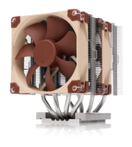 Noctua NH-D9 TR5-SP6 4U Ψύκτρα Επεξεργαστή Διπλού Ανεμιστήρα για Socket SP6/TR5 Καφέ