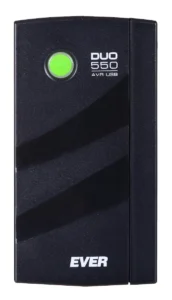 Ever Duo 550 AVR FR UPS Line-Interactive 550VA 330W με 4 Schuko Πρίζες