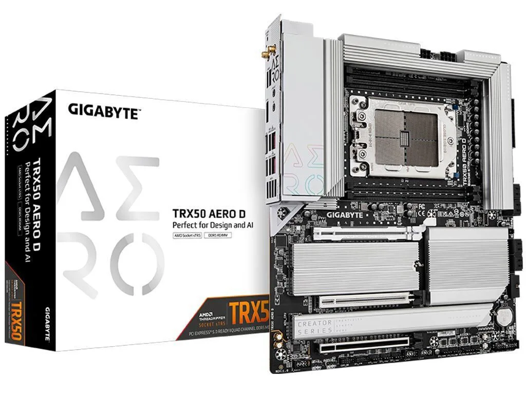 Gigabyte TRX50 AERO D μητρική κάρτα AMD TRX50 Socket sTR5 Extended ATX
