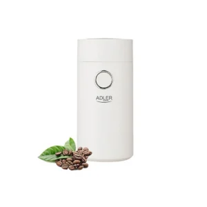 Adler AD 4446WS Ηλεκτρικός Μύλος Καφέ 150W με Χωρητικότητα 75gr Ασημί