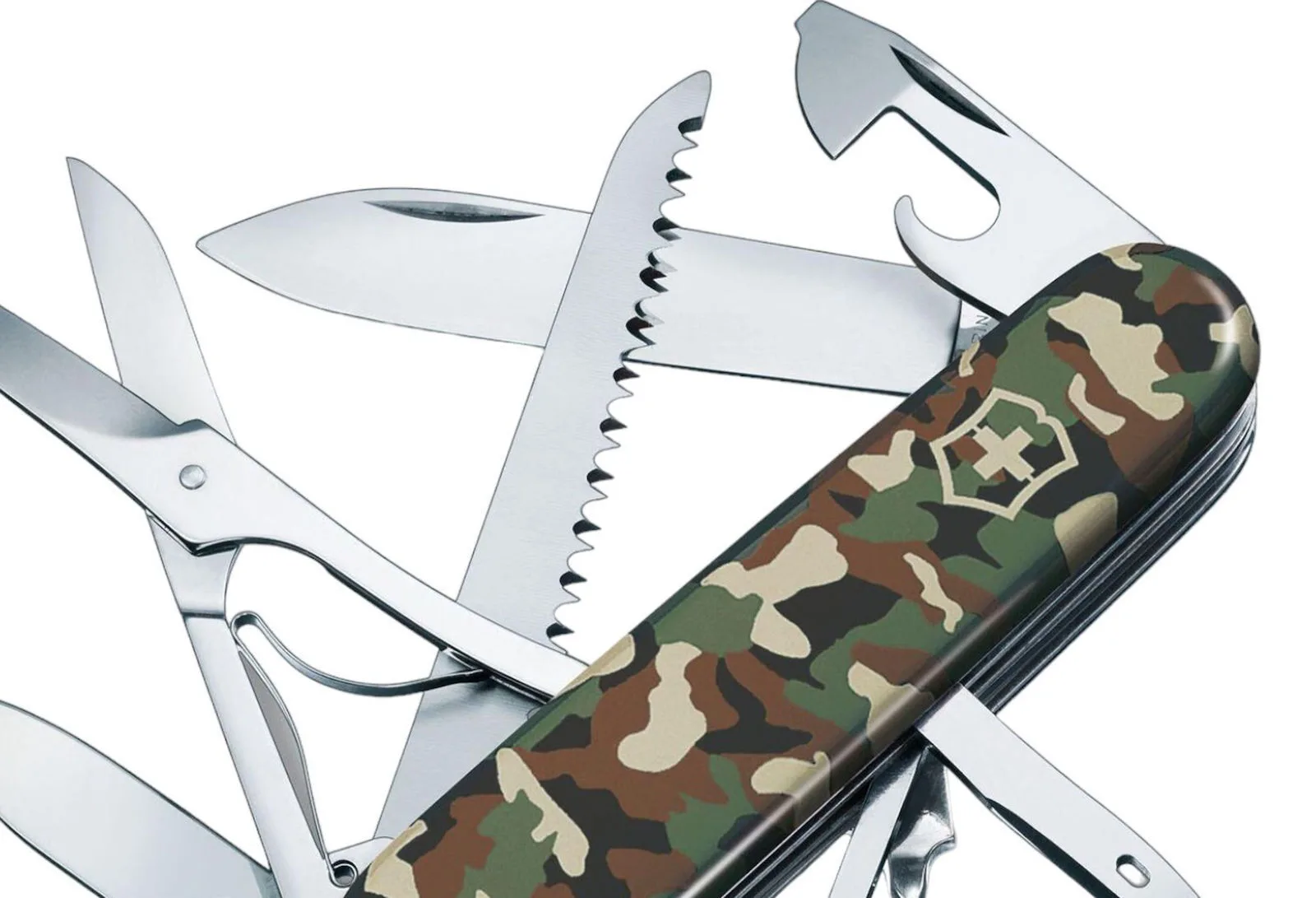 Victorinox Huntsman Ελβετικός Σουγιάς με Λάμα από Ανοξείδωτο Ατσάλι 1.3713.94