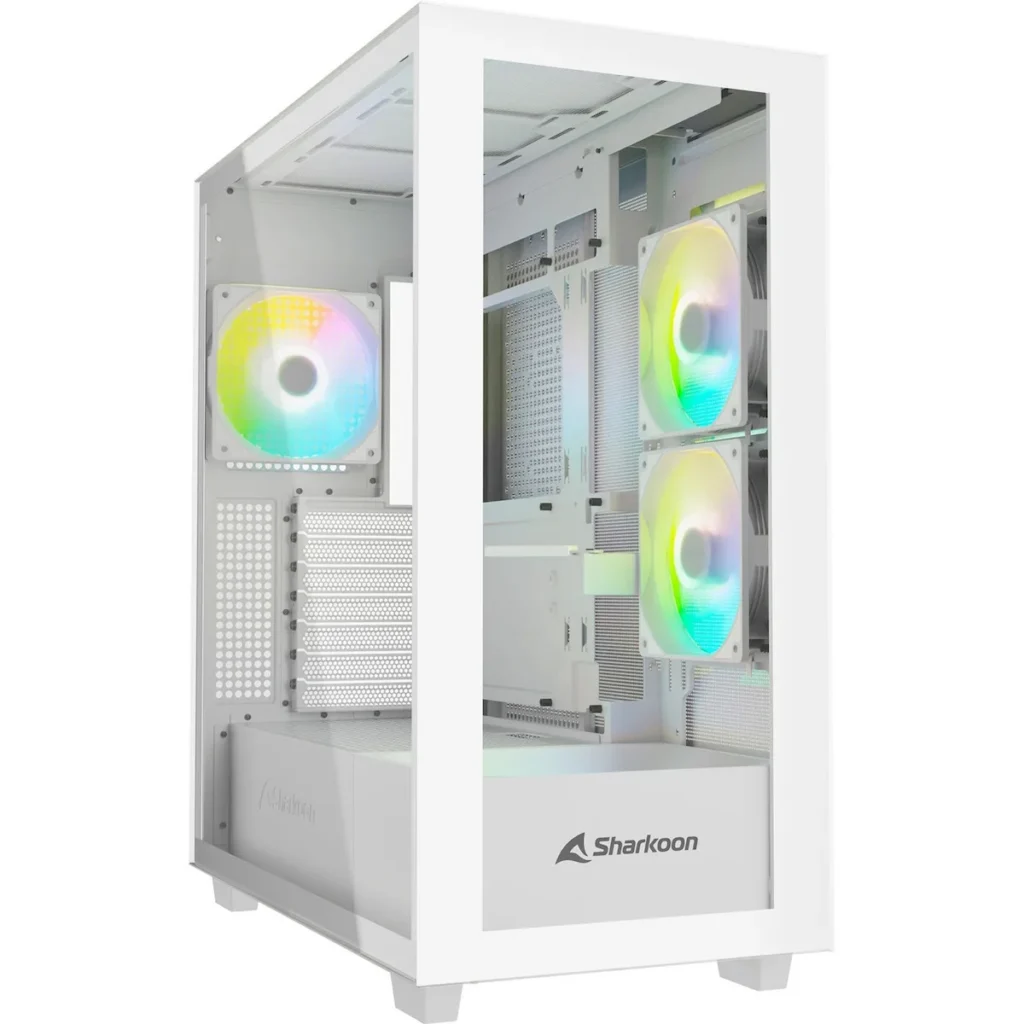 Sharkoon Rebel C60 Midi Tower Λευκός (Άσπρος)