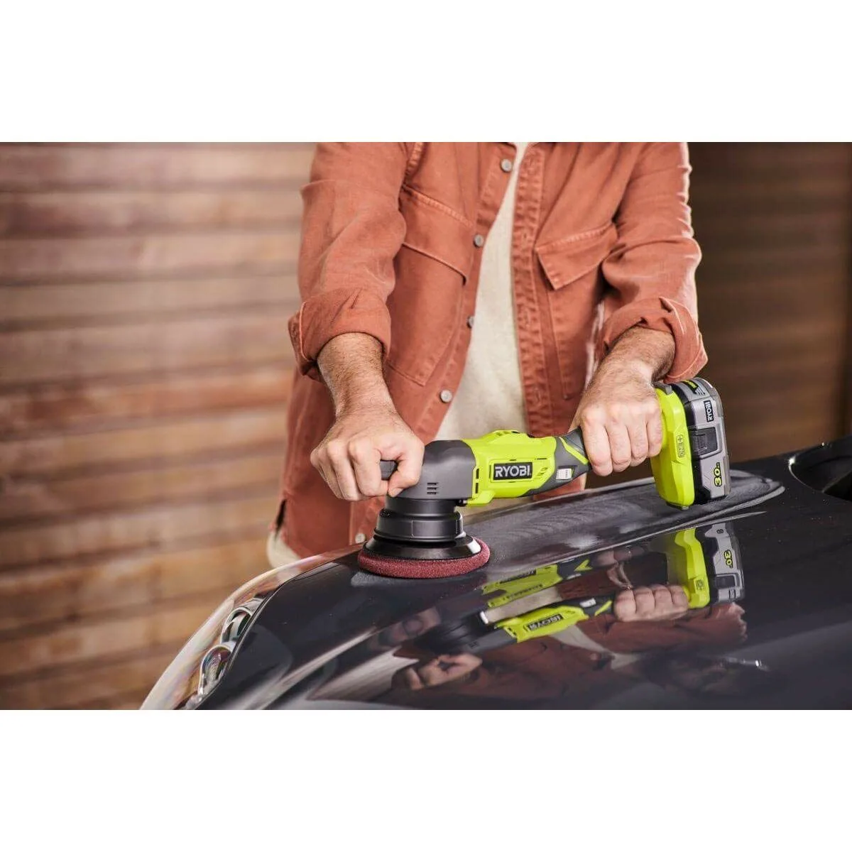 Ryobi R18P-0 Περιστροφικός Αλοιφαδόρος με Ρύθμιση Στροφών Solo