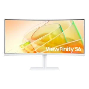 Samsung S65TC Οθόνη Υπολογιστή 86,4 cm (34") 3440 x 1440  UltraWide Quad HD LED Λευκό