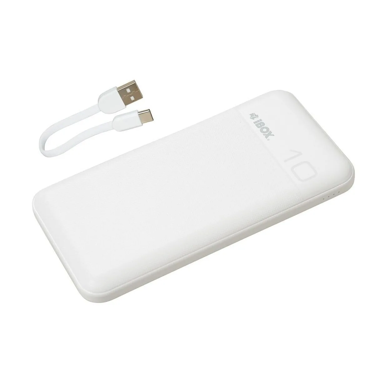 iBox Power Bank 10000mAh με Θύρα USB-A Power Delivery Λευκό