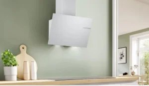 Απορροφητήρας Καμινάδα Bosch DWK65DK20 Γυαλί Λευκός Α
