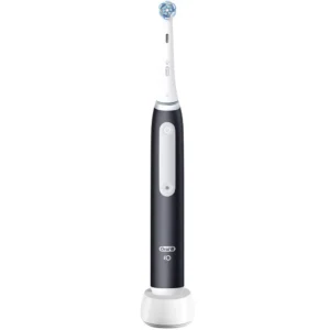 Oral-B iO Series 3 Ηλεκτρική Οδοντόβουρτσα με Αισθητήρα Πίεσης και Θήκη Ταξιδίου Matt Black / Blush Pink