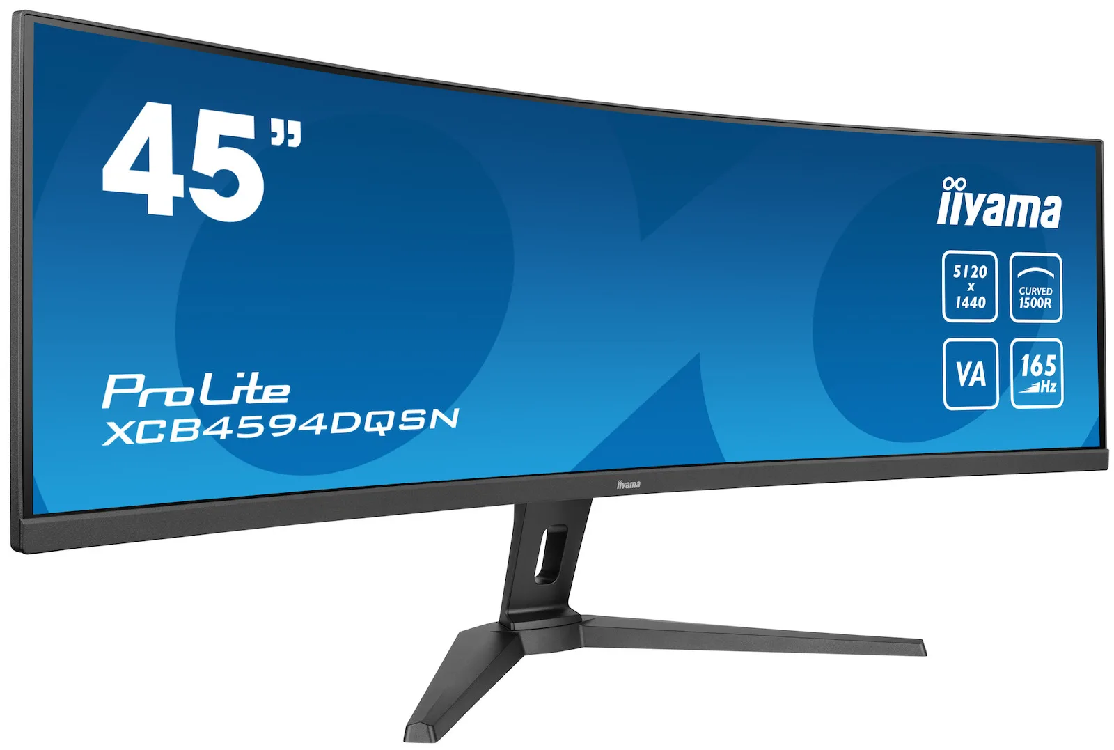 iiyama G-MASTER 45"LCD Curved Bus. UWQHD  οθόνη 114,3 cm (45") 5120 x 1440  Dual QHD LED