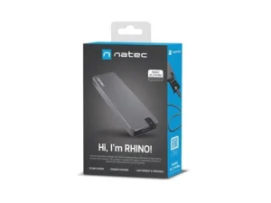 Natec Rhino Θήκη Σκληρού Δίσκου M.2 SATA III NVME Γκρι