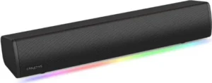 Creative Sound Blaster GS3 Ασύρματα Ηχεία 2.0 με RGB Φωτισμό και Bluetooth Ισχύος 24W Μαύρο