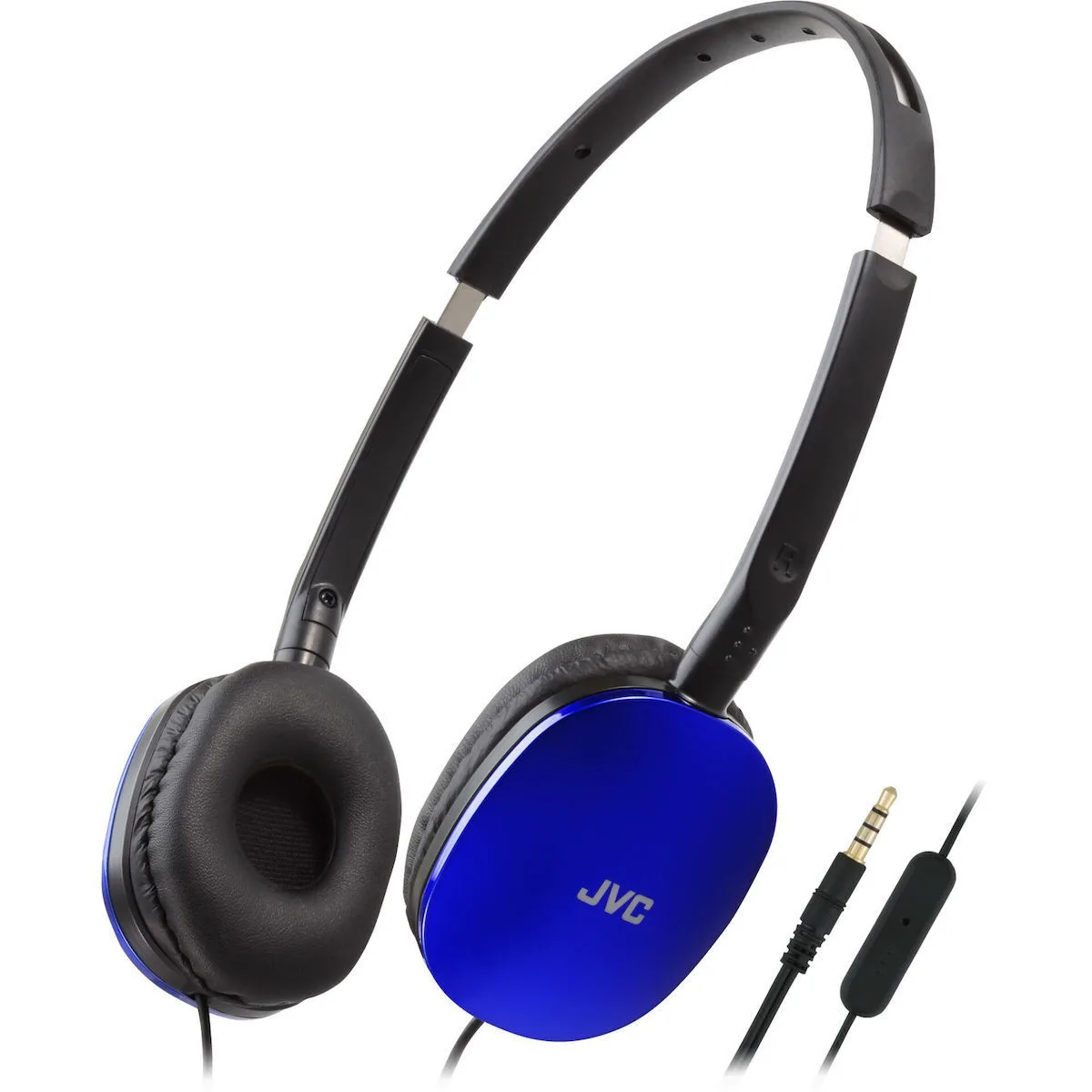 JVC Ασύρματα Bluetooth On Ear Ακουστικά Μπλε HA-S160M-AU