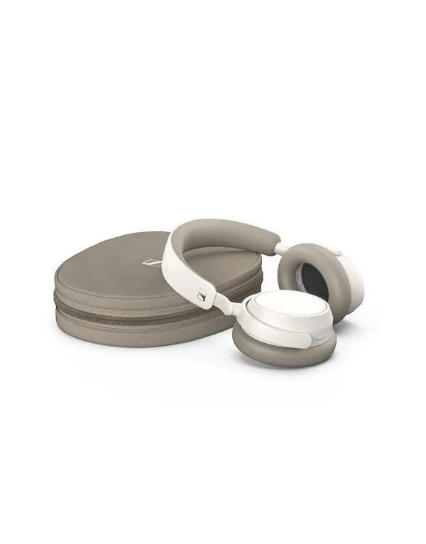 Sennheiser Accentum Plus Ασύρματα / Ενσύρματα Over Ear Ακουστικά με 50 ώρες Λειτουργίας και Quick Charge Λευκά