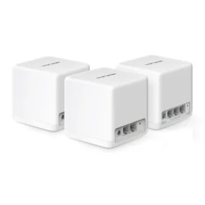 Mercusys Halo H60X WiFi Mesh Network Access Point Wi-Fi 6 Dual Band (2.4 & 5GHz) σε Τριπλό Kit Λευκό