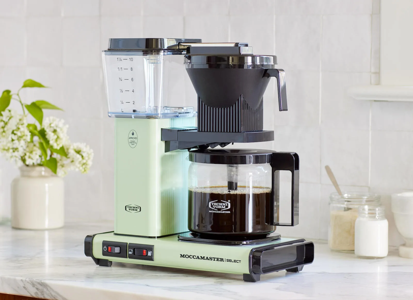 Moccamaster KBG Select Καφετιέρα Φίλτρου 1520W Green