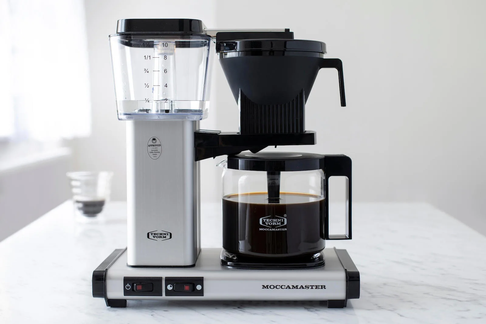 Moccamaster KBG Select Καφετιέρα Φίλτρου 1520W Silver Brushed