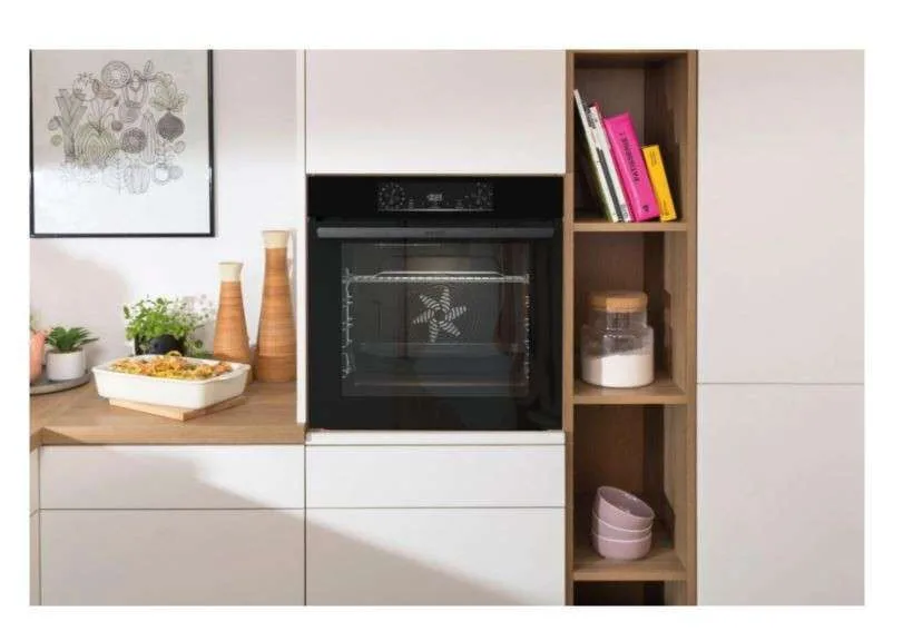 Gorenje BO6737E02BG Φούρνος άνω Πάγκου 77lt Π59.5εκ. Μαύρος