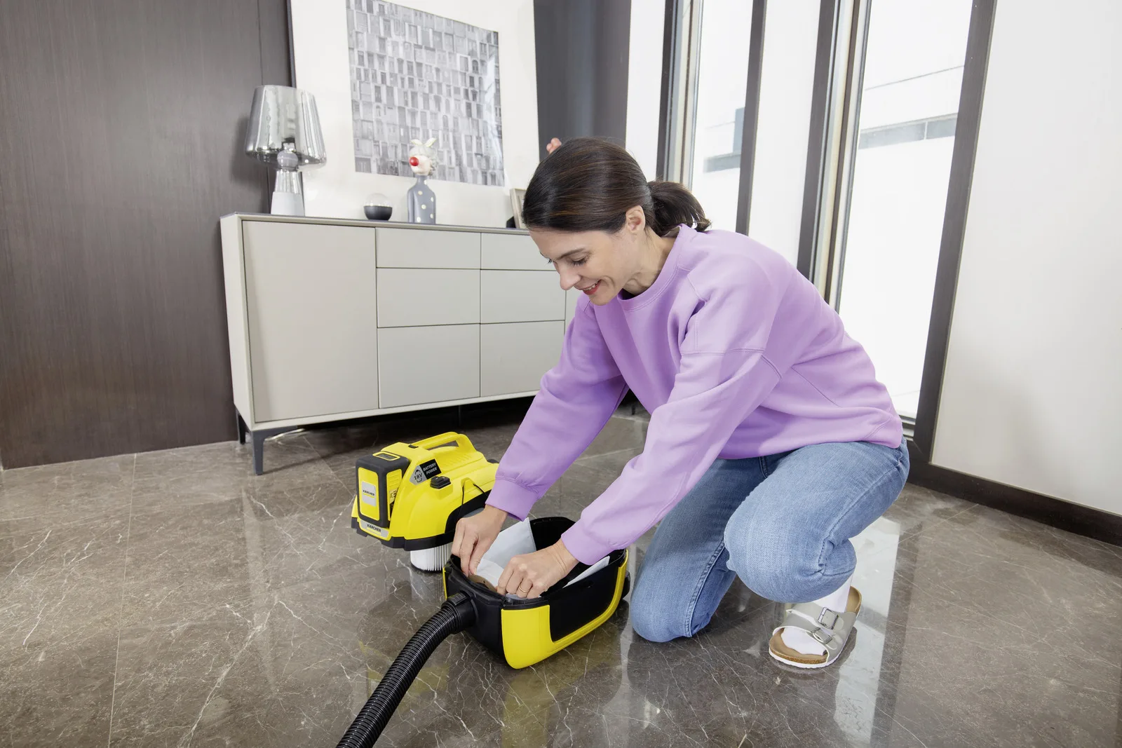 Karcher 2.863-325.0 Σακούλες Σκούπας 4τμχ Συμβατή με Σκούπα Karcher