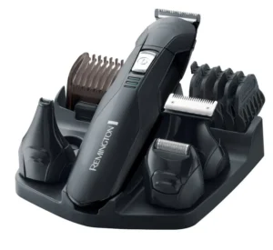 Remington Edge Σετ Επαναφορτιζόμενης Κουρευτικής Μηχανής Μαύρο PG6030