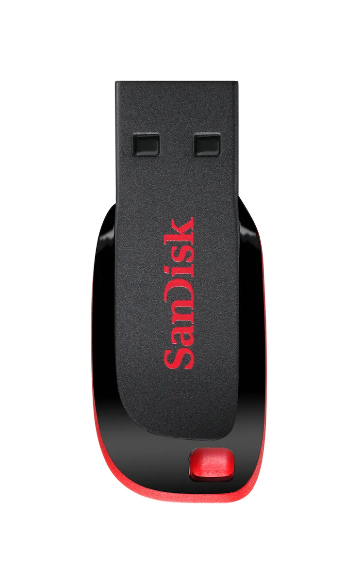 Sandisk Cruzer Blade 16GB USB 2.0 Stick Μαύρο
