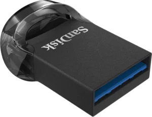 Sandisk Ultra Fit 32GB USB 3.1 Stick Μαύρο