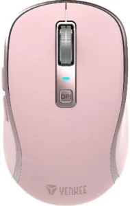 Yenkee Noble Ασύρματο Bluetooth Ποντίκι Ροζ