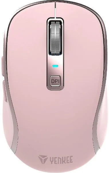 Yenkee Noble Ασύρματο Bluetooth Ποντίκι Ροζ