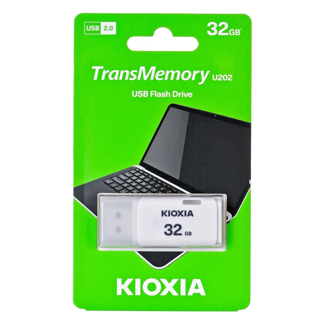 Kioxia TransMemory U202 32GB USB 2.0 Stick Λευκό