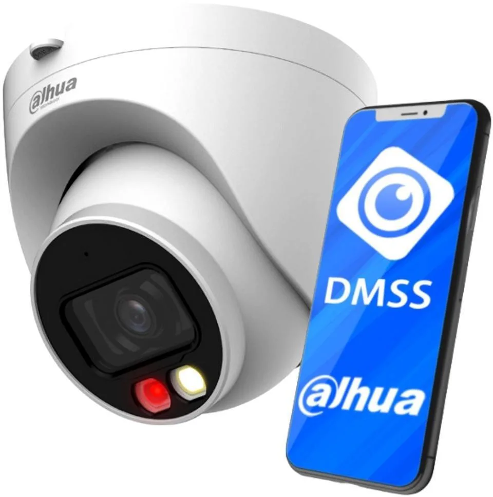 Dahua IPC-HDW1439V-A-IL IP Κάμερα Παρακολούθησης Full HD+ 4MP Αδιάβροχη με Μικρόφωνο