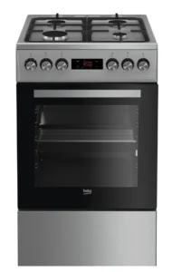 Κουζίνα Beko FSM52330DX NN 60lt Α με Εστίες Aερίου και φούρνο Ρεύματος 50εκ Inox