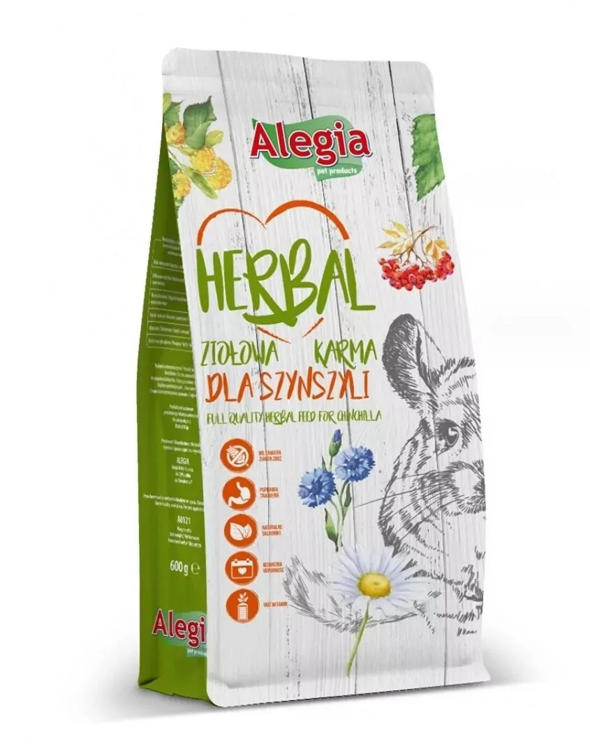 Alegia Λιχουδιά για Τσιντσιλά με Φρούτα 600gr 100ml 89336