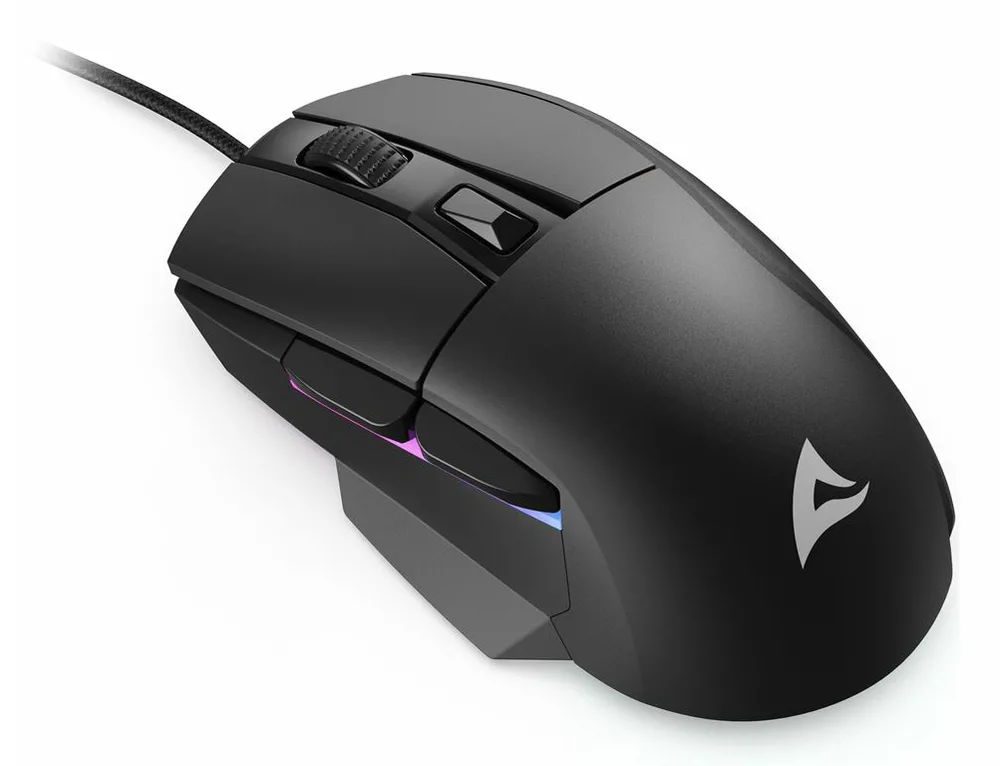 Sharkoon SGM35 RGB Gaming Ποντίκι 6400 DPI Μαύρο