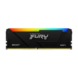 Kingston Fury Beast 16GB DDR4 RAM με 2 Modules (2x8GB) και Ταχύτητα 3200 για Desktop (KF432C16BB2AK2/16)