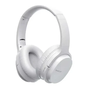 Havit I62 Ασύρματα / Ενσύρματα Over Ear Ακουστικά με 8 ώρες Λειτουργίας Λευκά 21.05.0076