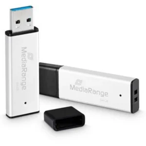 MediaRange 64GB USB 3.0 Stick Ασημί