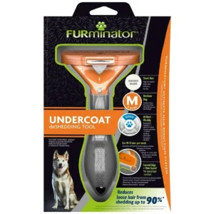 Βουρτσα Σκυλους Furminator Fur151388 Μαύρο Μεσαίο