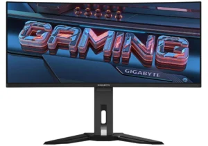 Οθόνη Υπολογιστή GIGABYTE MO34WQC2 86,4cm (34") 3440x1440 Wide Quad HD OLED Μαύρη