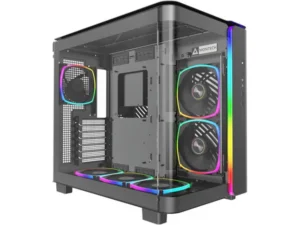 Montech King 95 Pro Midi Tower Κουτί Υπολογιστή με Πλαϊνό Παράθυρο Μαύρο