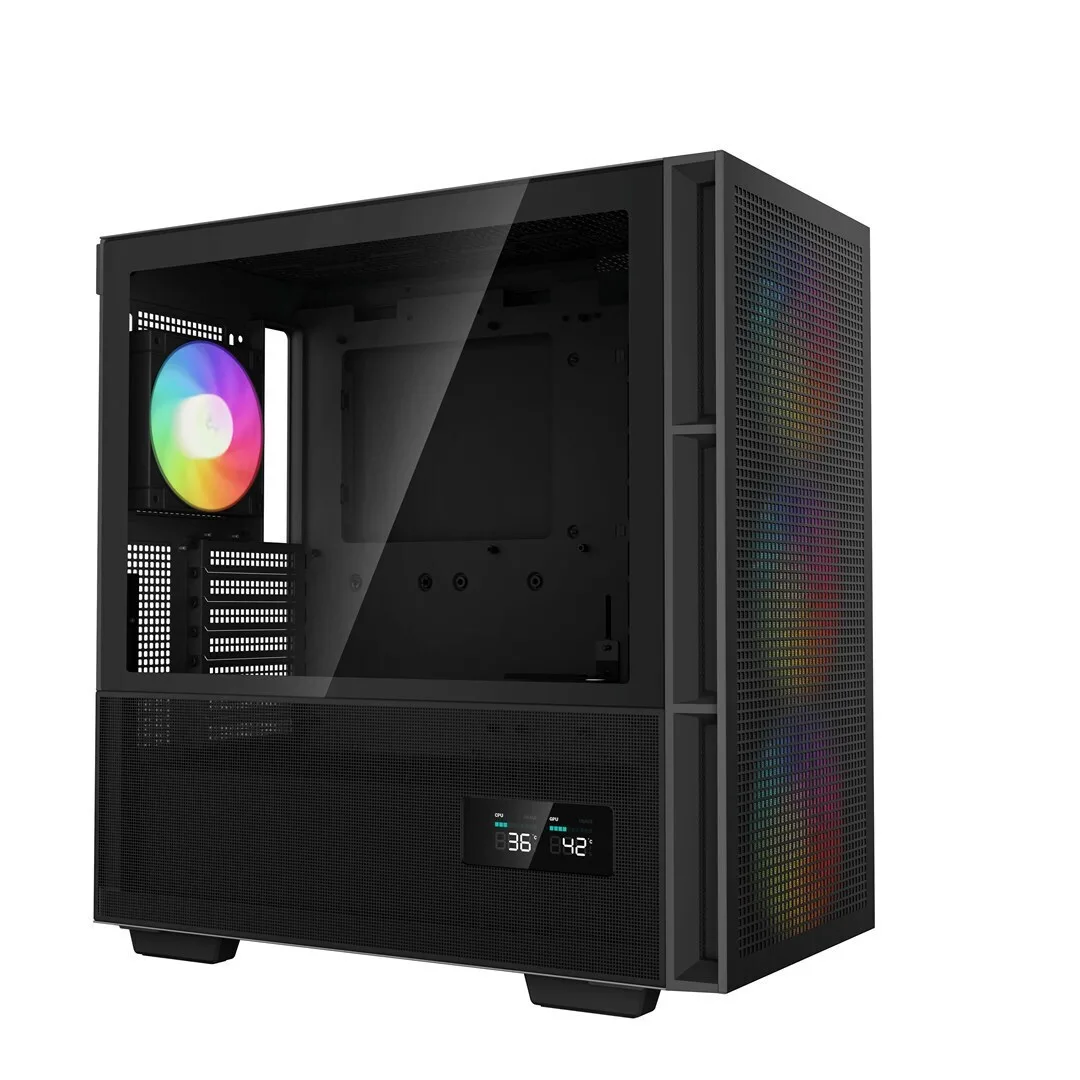 Κουτί Υπολογιστή DeepCool CH560 DIGITAL Midi Tower Μαύρο