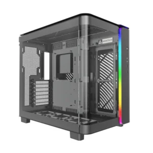 Montech King 95 KING95B Midi Tower Κουτί Υπολογιστή με Πλαϊνό Παράθυρο Μαύρο