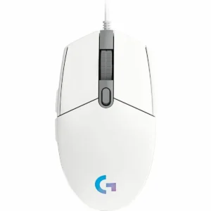 Logitech G102 Lightsync RGB Gaming Ποντίκι 8000 DPI Λευκό