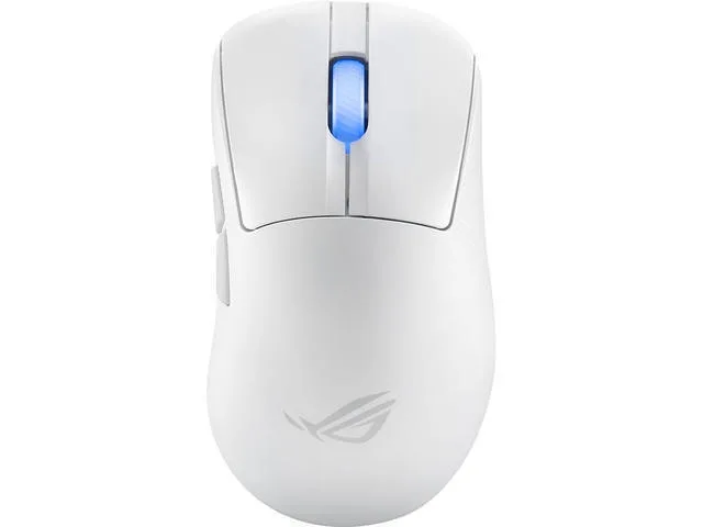 ASUS ROG Keris II Ace Wireless AimPoint White ποντίκι Παιχνίδι Δεξιού χεριού RF Wireless + Bluetooth + USB Type-A Οπτικό