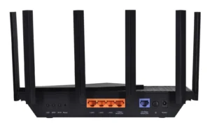 Router TP-Link Archer AX72 Pro ασύρματος δρομολογητής Gigabit Ethernet Διπλής ζώνης (2.4 GHz / 5 GHz) Μαύρο