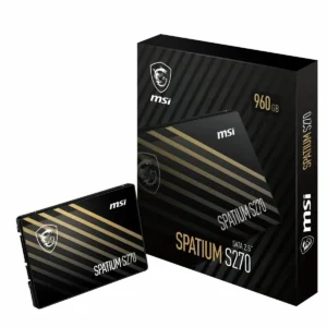 MSI SPATIUM S270 SATA 2.5 960GB μονάδα δίσκου στερεάς κατάστασης 2.5" Serial ATA III 3D NAND