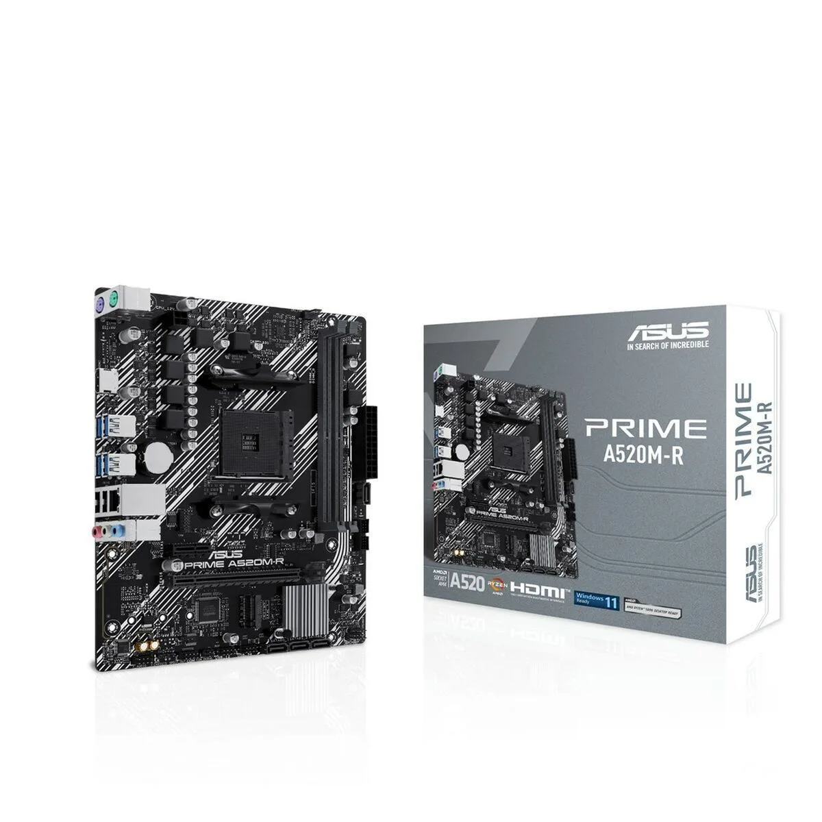 ASUS PRIME A520M-R AMD A520 Υποδοχή AM4 micro ATX