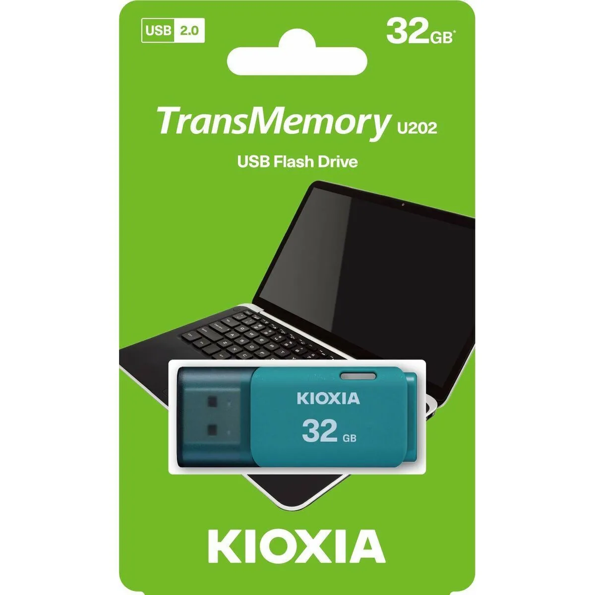 Kioxia Hayabusa 32GB USB 2.0 Stick Μπλε